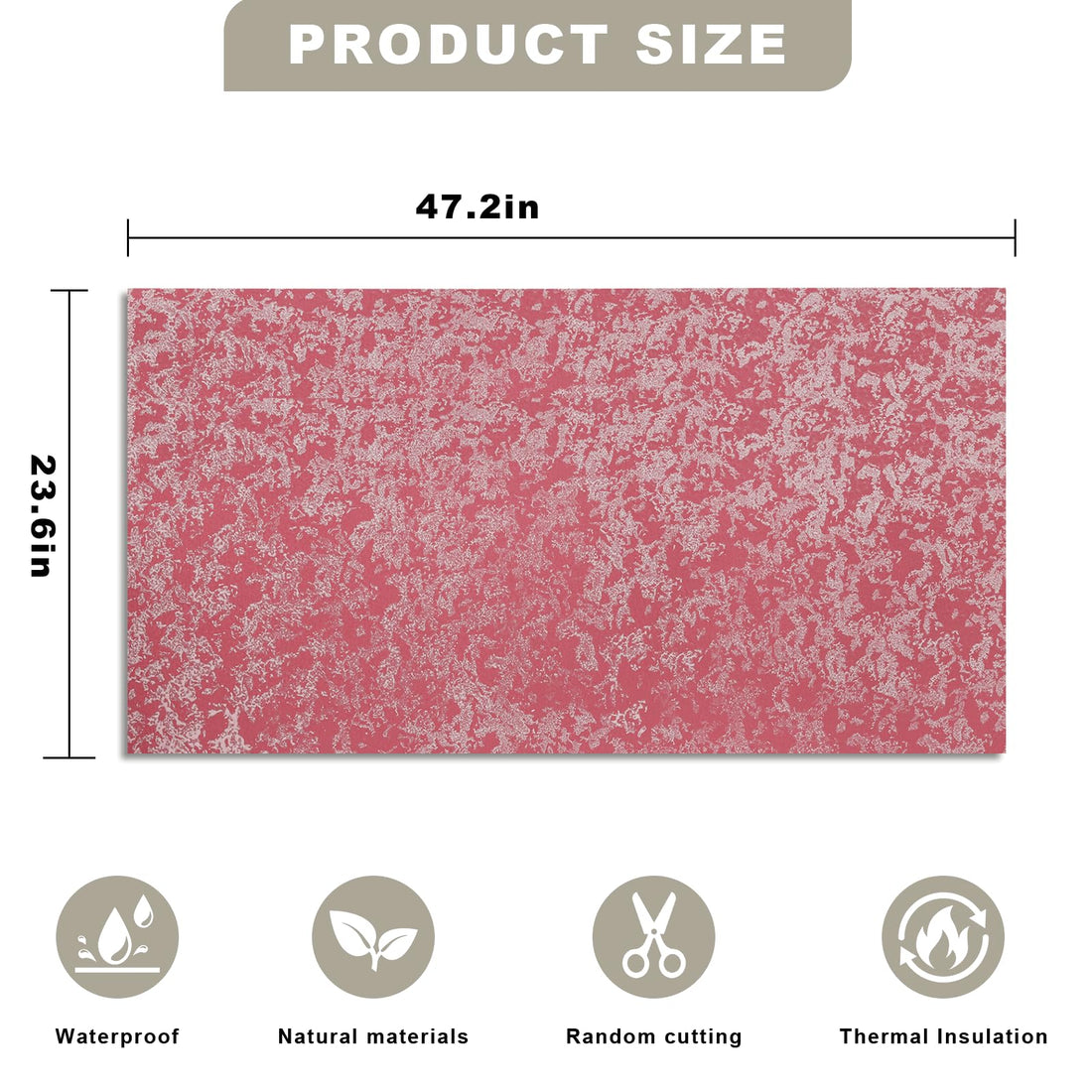Premium MCM Faux Stone Wall Panels – 4 Pack